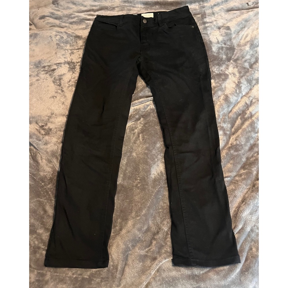 Scott James England Est 1984 Mens Slim Fit Black Pants 34x30 Stretch Trousers